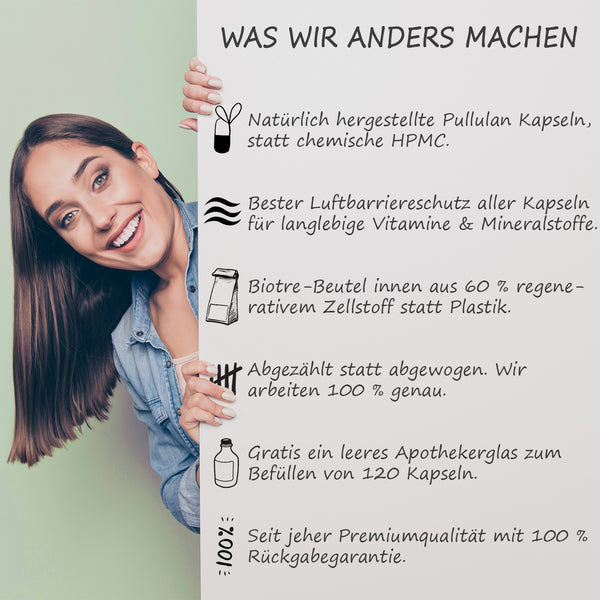 Pullulan Kapseln Größe 0 – Naturkur